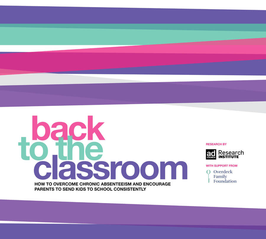 Back to the Classroom report cover