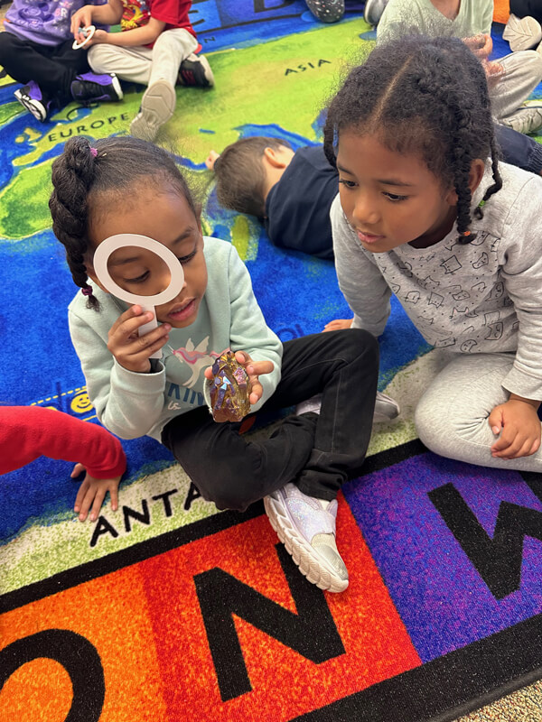 two teachers talking