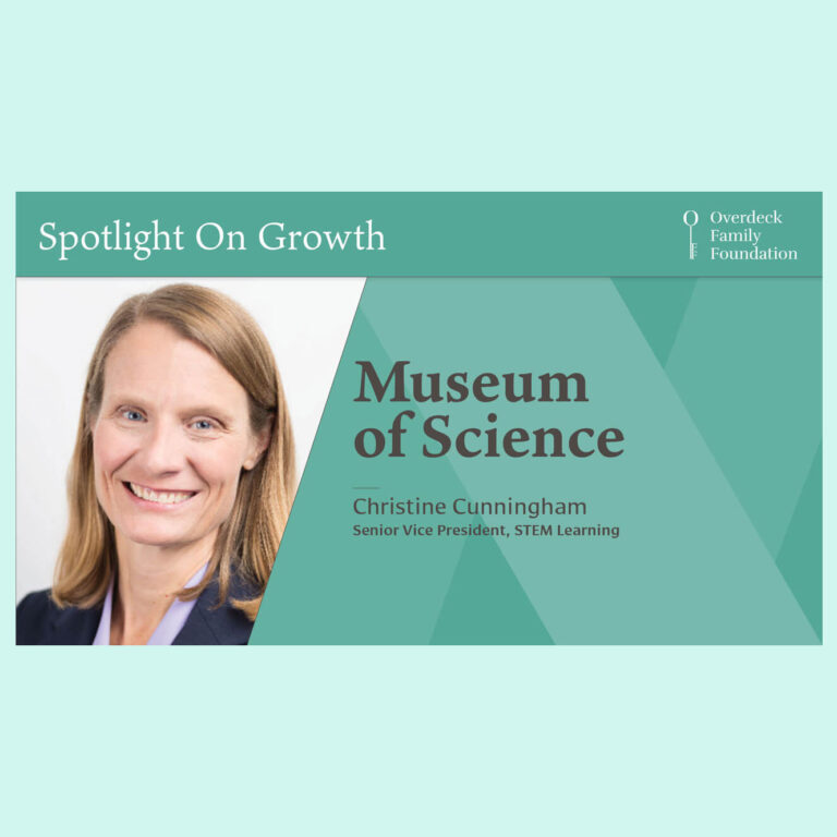Dr. Christine Cunningham, Museum of Science