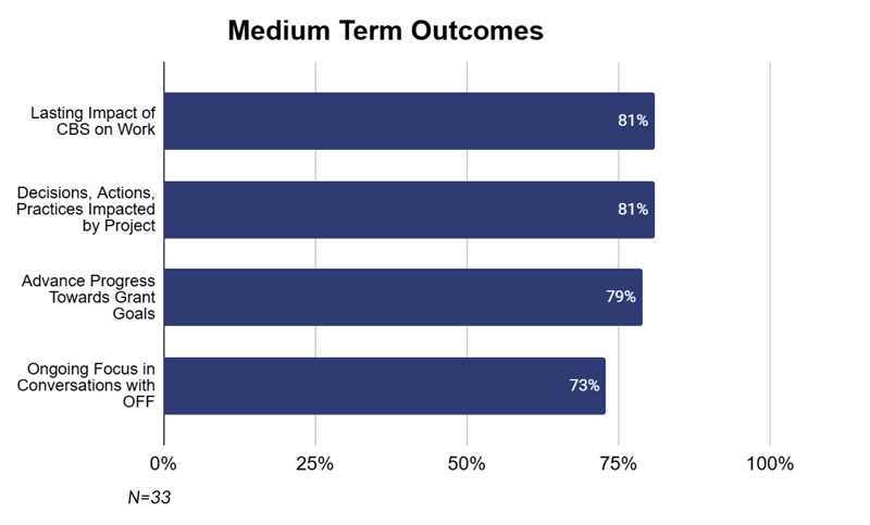 medium term capacity building support outcomes