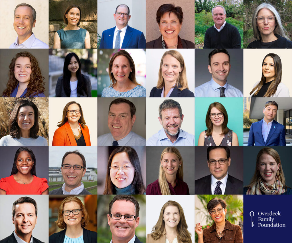 collage of nonprofit and research leaders headshots