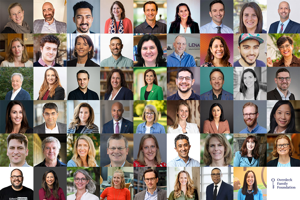 collage of nonprofit and research leader headshots